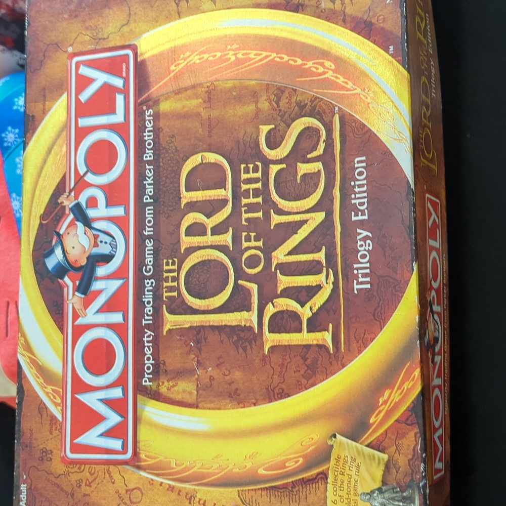 Lord of the rings monopoly